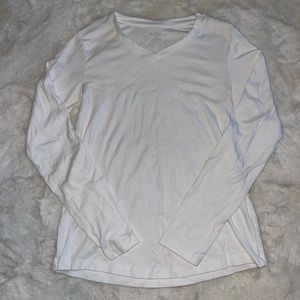 Eddie Bauer Long Sleeve T-Shirt - White